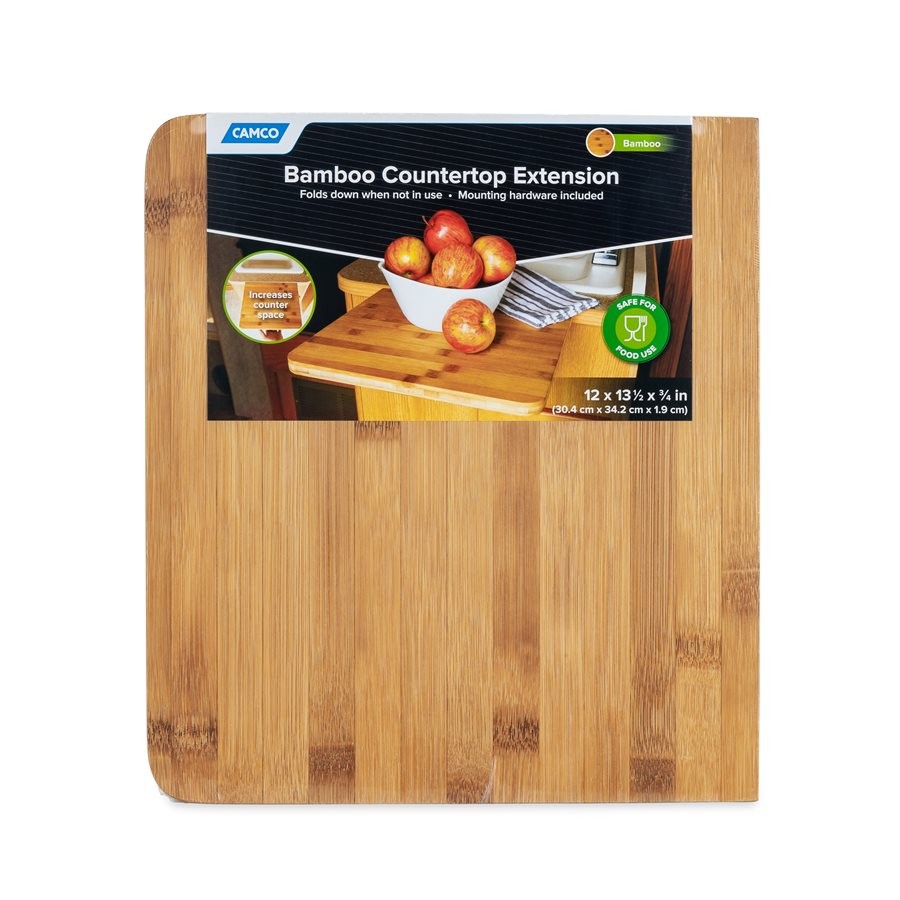BAMBOO COUNTERTOPEXTENSION 12IN DROP LEAFTABLE