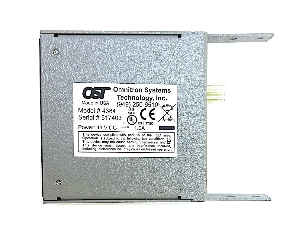 Omnitron 4384W FlexPoint DC 18-72 VDC Power Supply