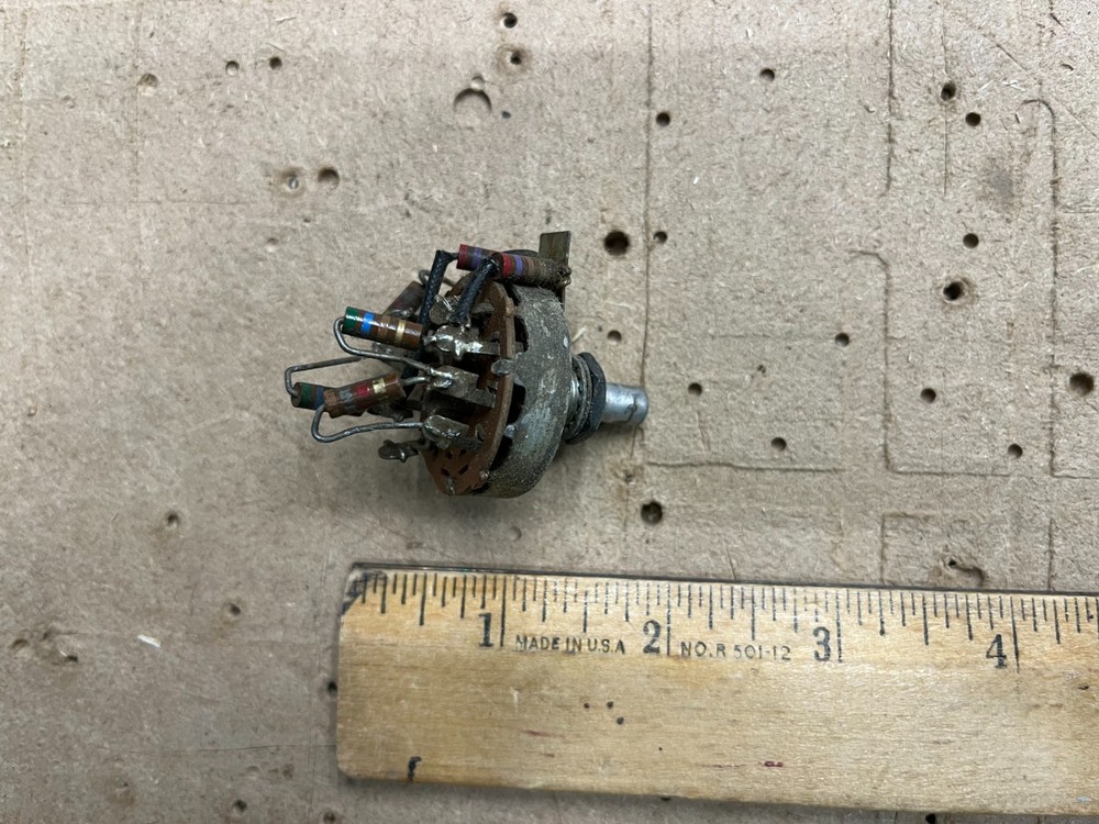 Vintage McIntosh MC2300 Amplifier 4-position Meter Range Switch Part # 146-152