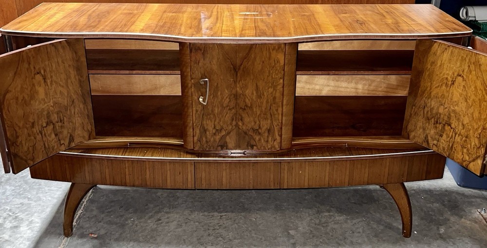 mid century modern credenza bar