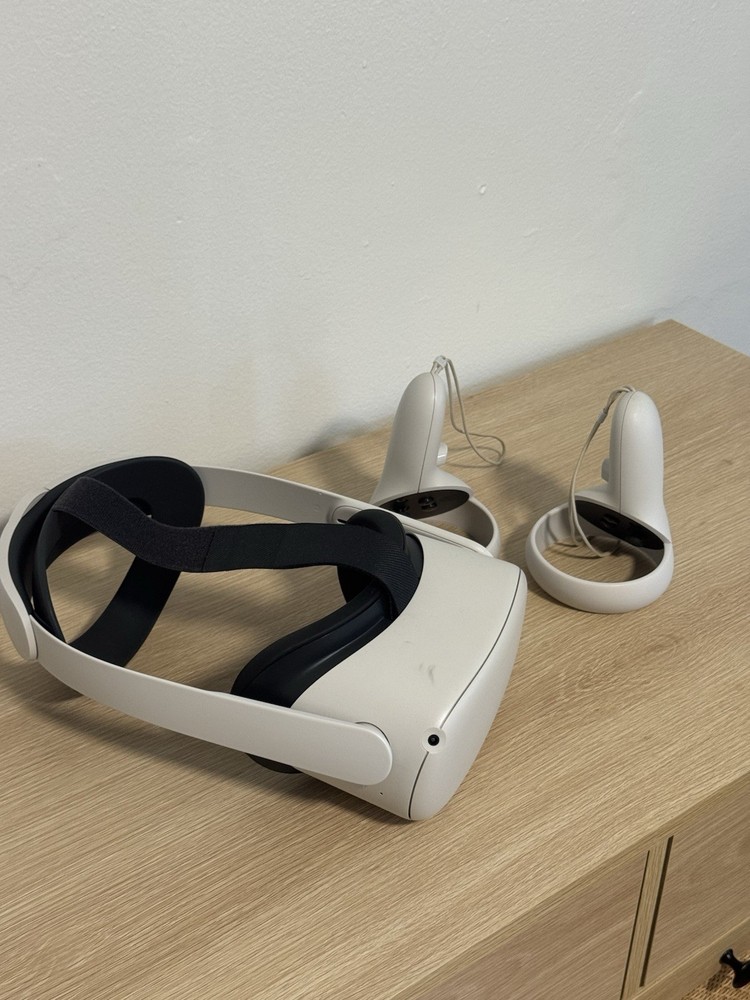 Meta Quest 2 128GB VR Headset With Elite Strap, Silicone Interface, And Case