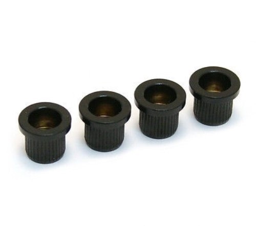 NEW - String Ferrules (4) For Bass, 3/8" - BLACK