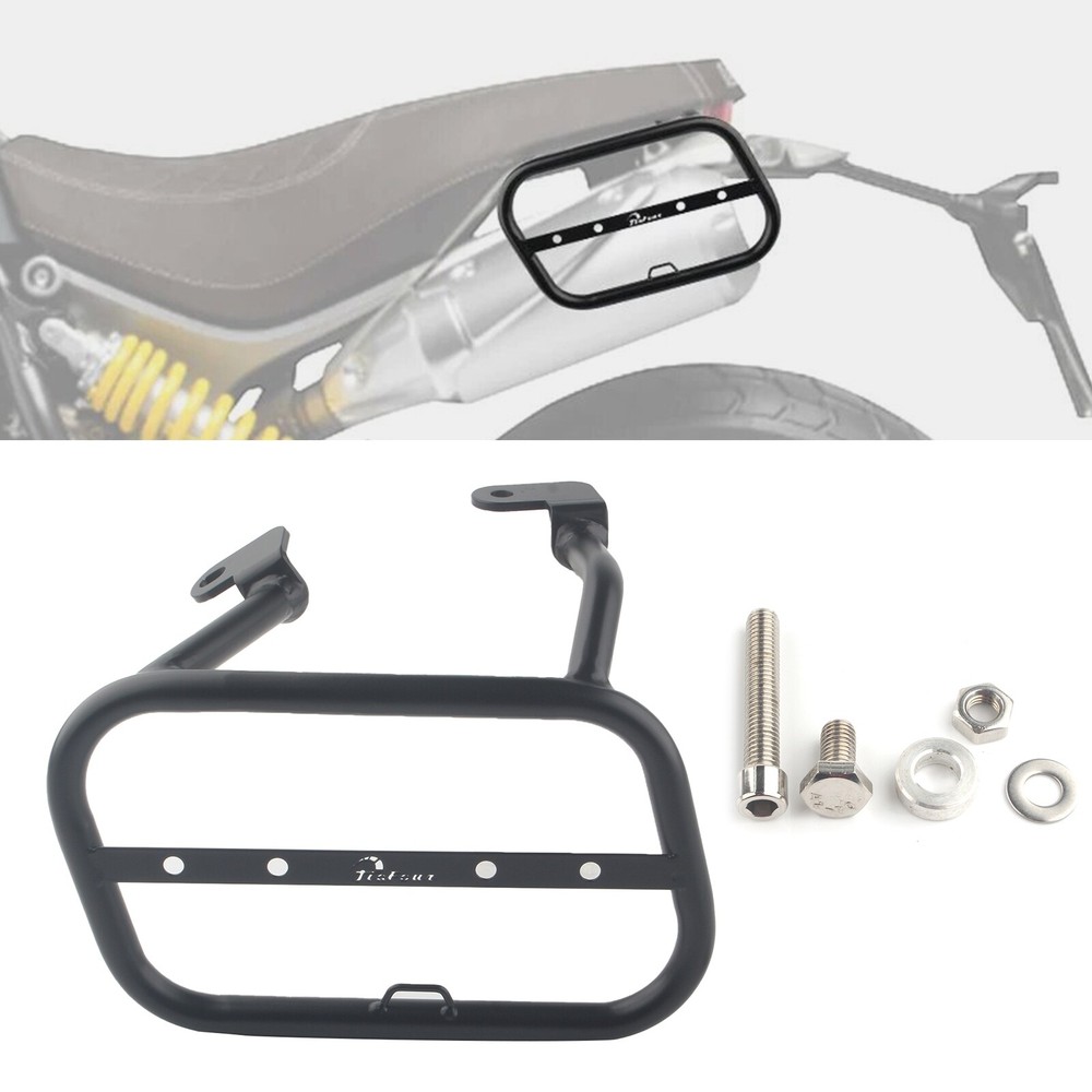 For Ducati Scrambler 1100 Special 17-23 Left Side bag Bracket Trunk Bag Support