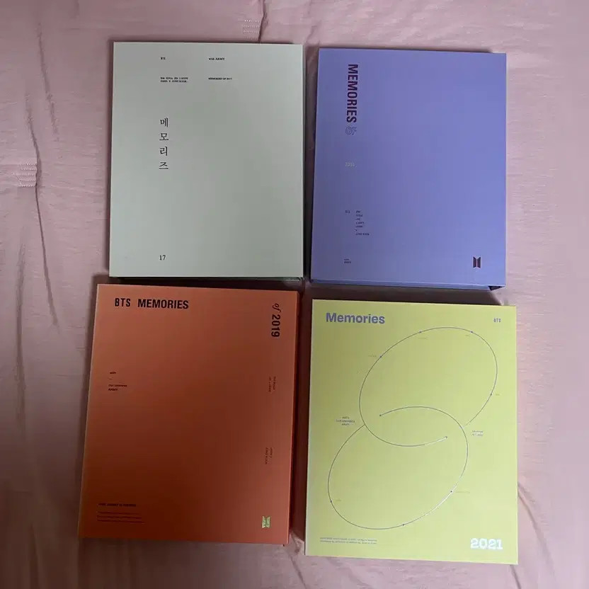 BTS Memories Collection Bundle 2017-2021 Official K-Pop