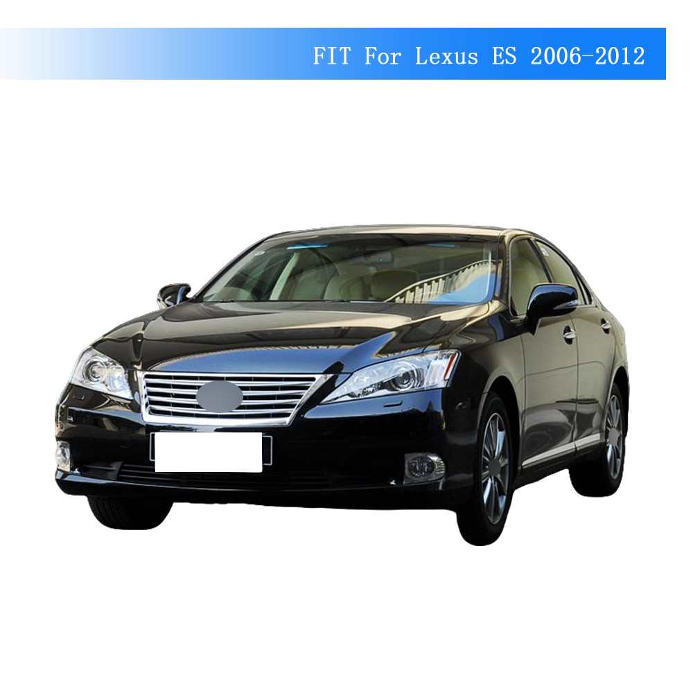 Glossy Black Chrome Delete Window Trims For Lexus ES 2006-2012