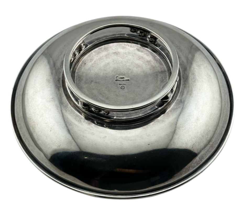 Vintage Mexican Sterling Silver Dish