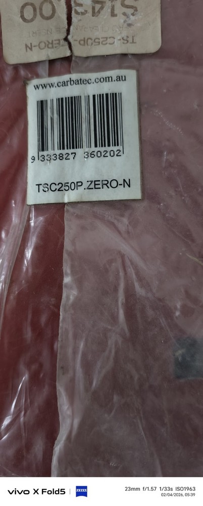 carbatec ts-c250p zero clearance insert