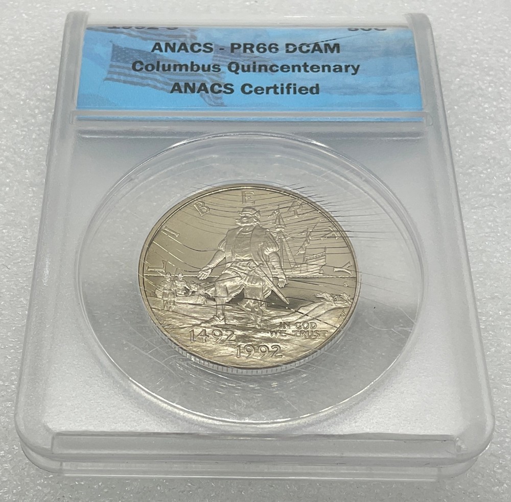1992-S Proof Columbus Quincentenary Commemorative Half Dollar