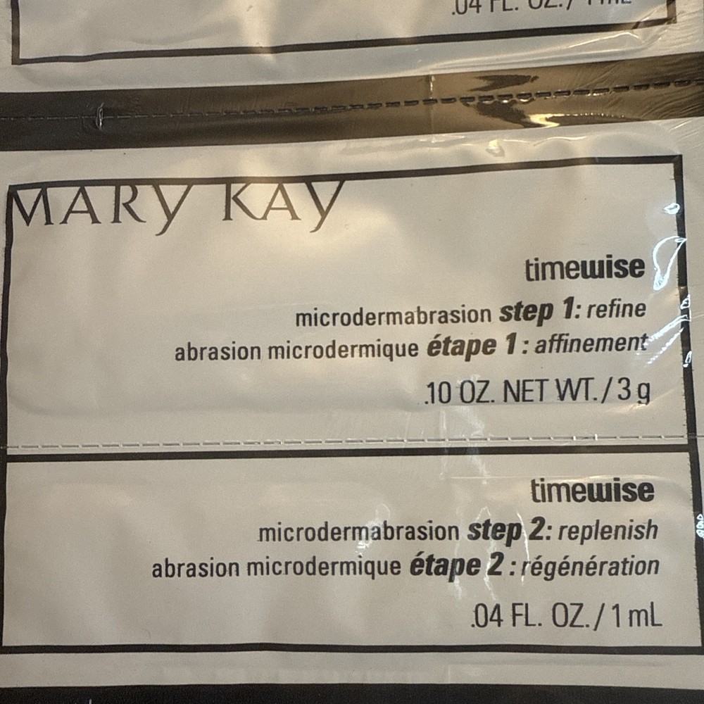 Mary Kay Timewise Microdermabrasion Samples Set If 6 2 Step