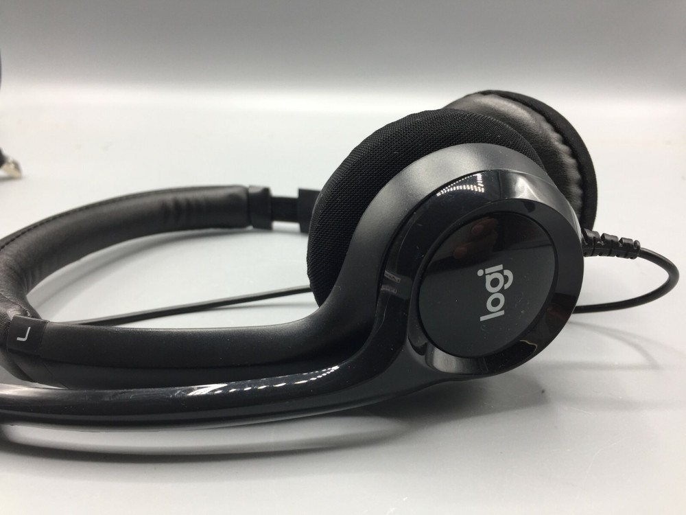 Logitech H390 USB Headset Black A00086 -Good Condition-