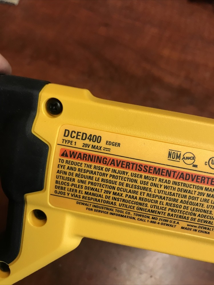 New OEM Part Main Handle Assy For DeWalt DCED400 20V MAX Cordless Edger