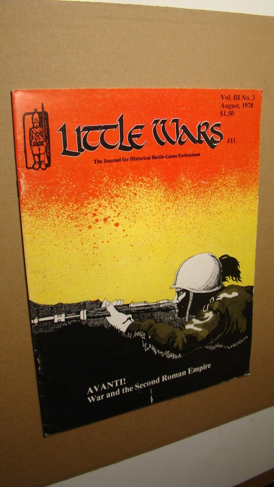 LITTLE WARS VOL 3 ISSUE 3 *SOLID* TSR 1977 ROMMEL STALINGRAD DUNGEONS DRAGONS