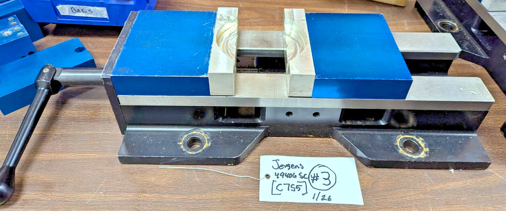 6" Self-Centering Ball Lock® Production Vise Jergens 49406SC WORKING PULL [#3]