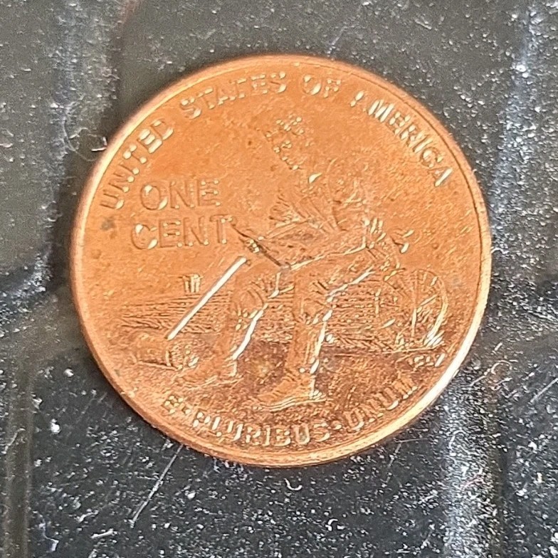 2009 Lincoln Bicentennial Formative Years Small Cent Copper-Plated Zinc RD