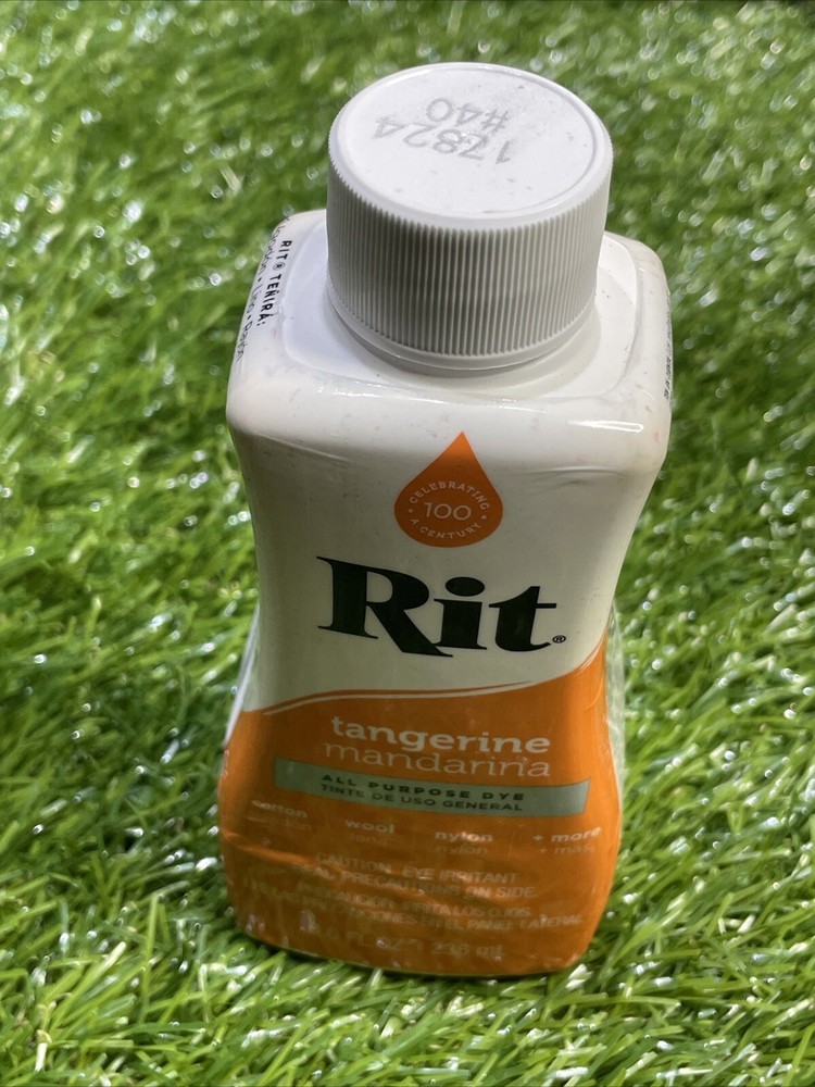 Rit All-Purpose Liquid Dye, Tangerine, 8 fl oz