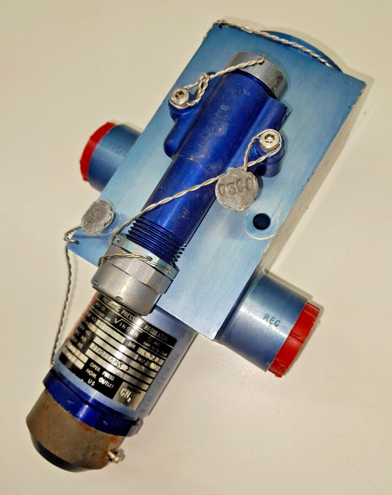 Surplus Vinson Pressure Regulator A-80252-1 NASA Rocket Engine