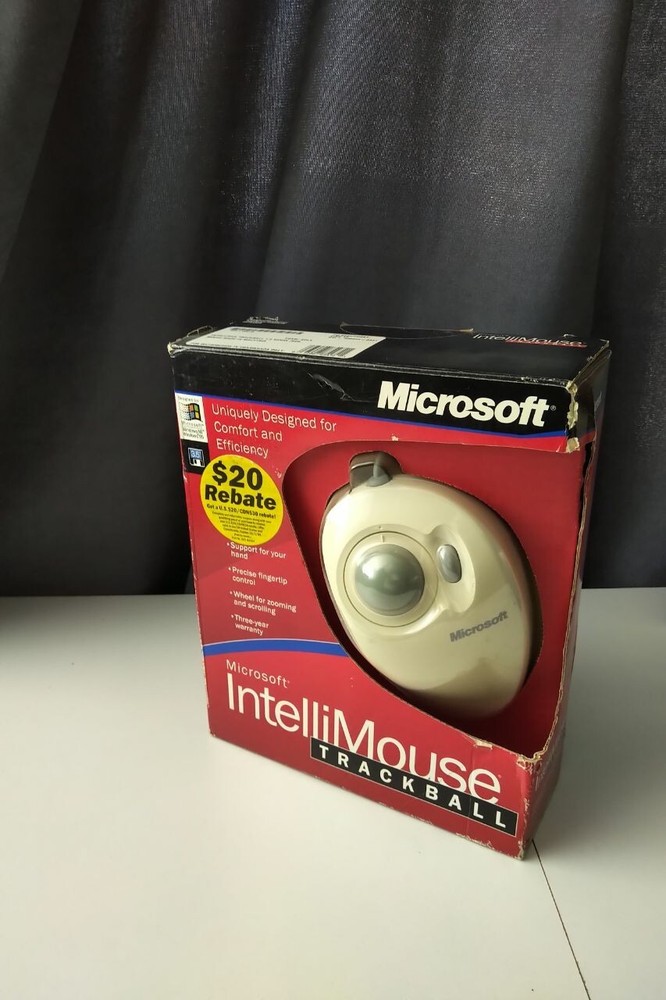 Microsoft Intellimouse Trackball - Vintage Classic