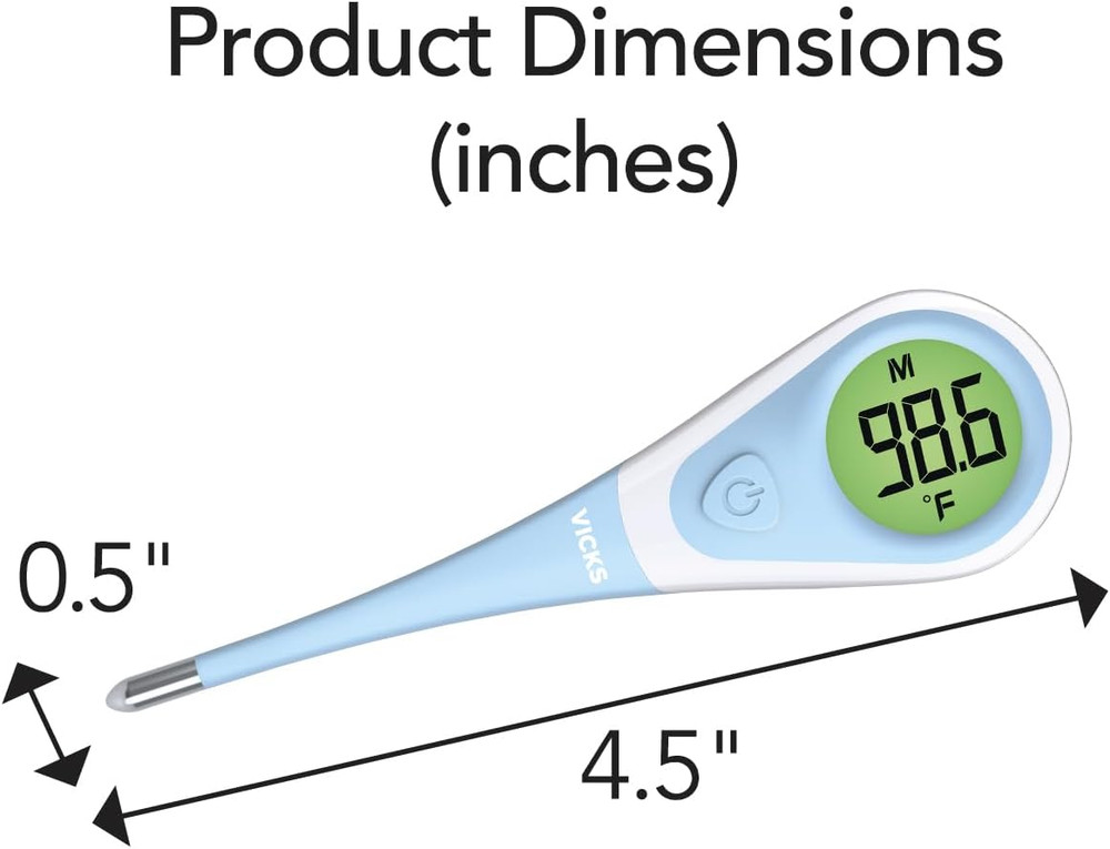 Comfortflex Digital Thermometer – Accurate, Color Coded Reading in 8 Seconds ...