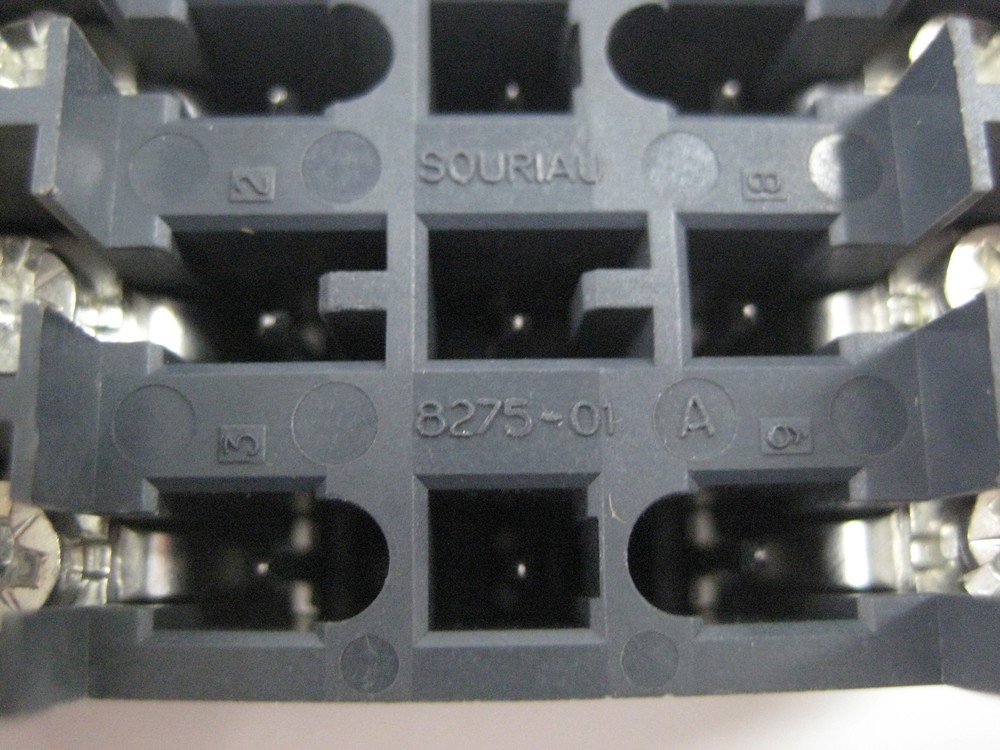 SOURIAU 8275-01 RELAY BASE NSNP
