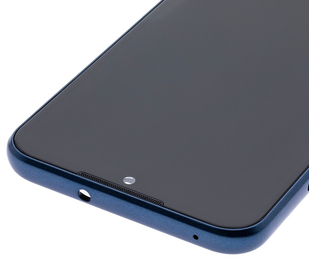 Original LCD Display Touchscreen +Blue Frame for Motorola Moto E (XT2052/2020)