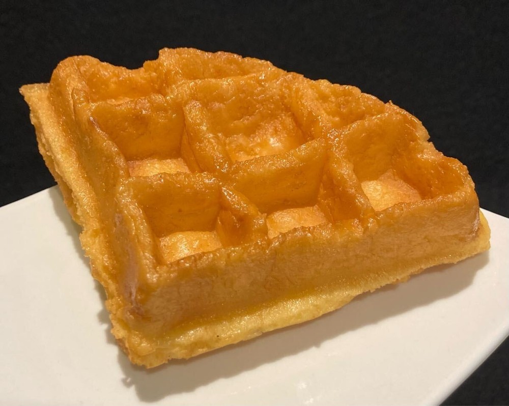 Food sample waffle