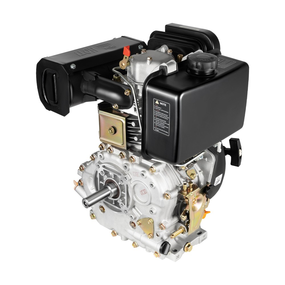 186F 10HP Engine 4Stroke Single Cylinder 418CC Forced Air Cooling Machine