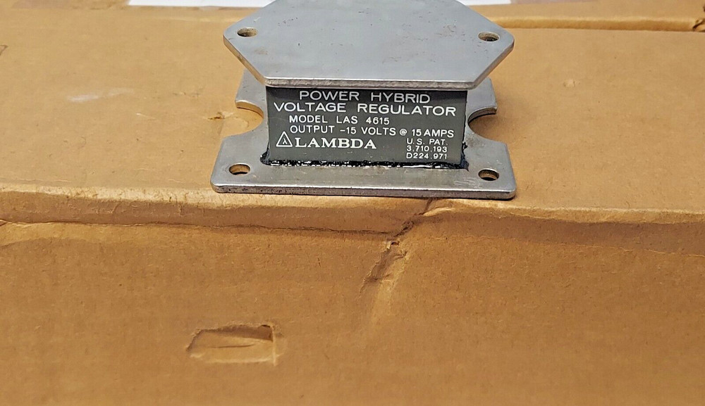 '1 PIECE' - PN# LAS-4615, LAS4615 - LAMBDA - REGULATOR, VOLTAGE