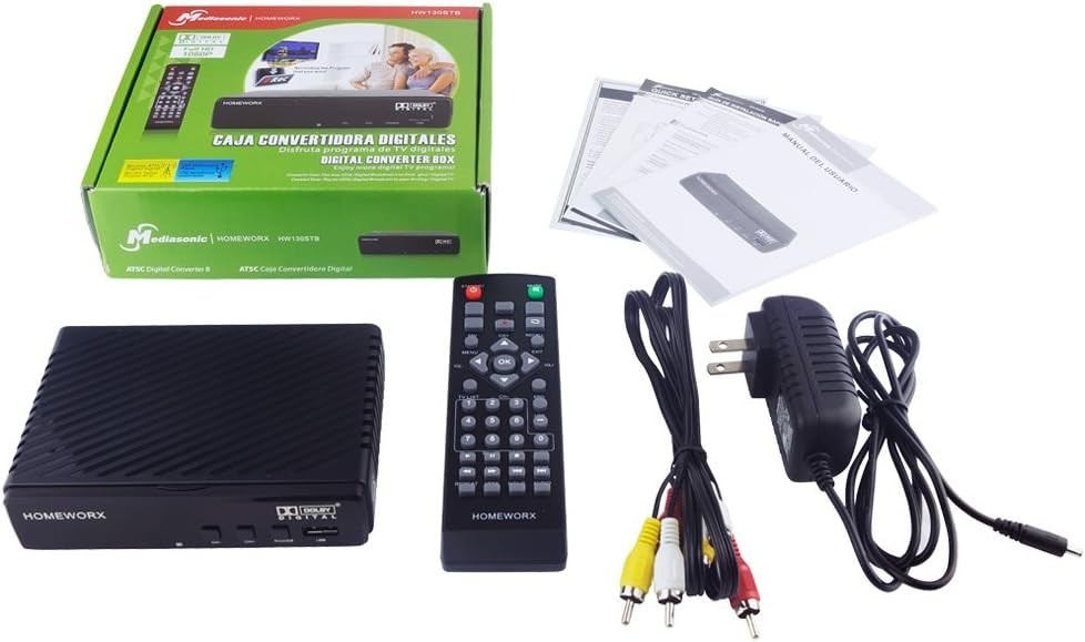 ATSC TV Tuner Box with Recording - USB Multimedia Function