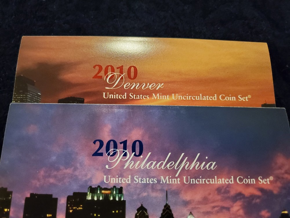 2010 Mint Set P and D