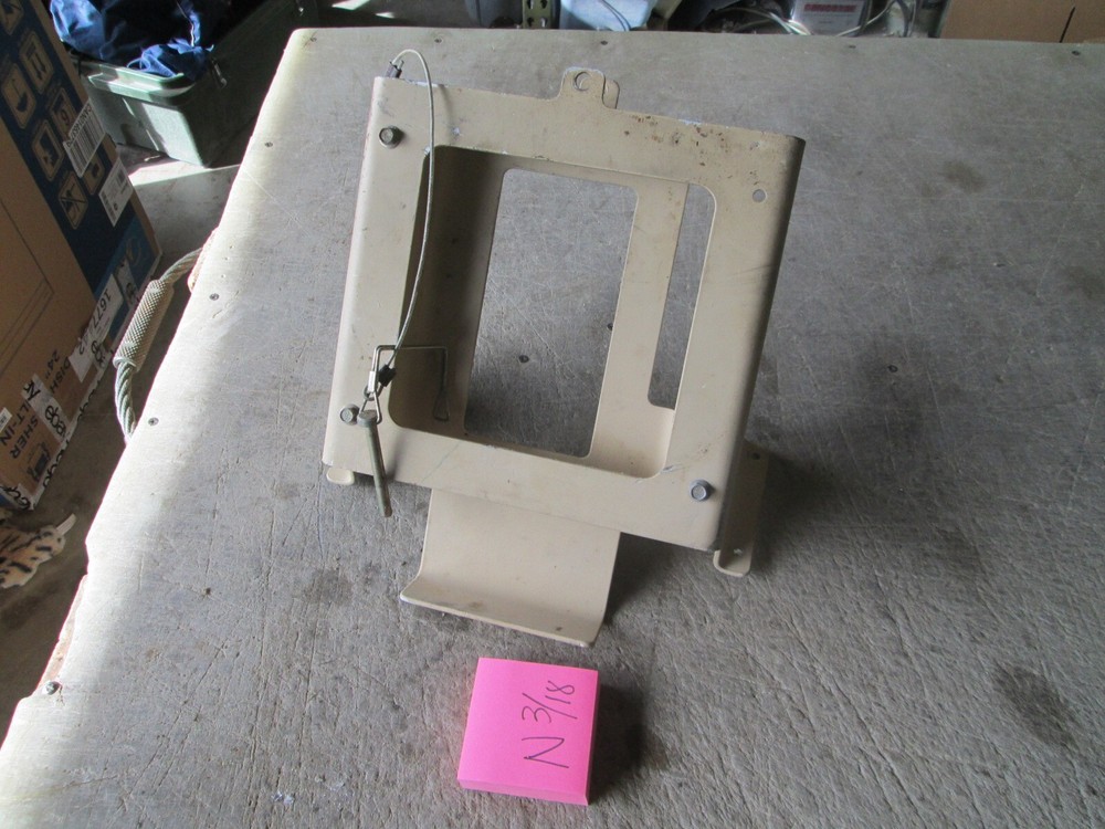 Used Aluminum Bracket, Unknown Use, for Military Vehicle
