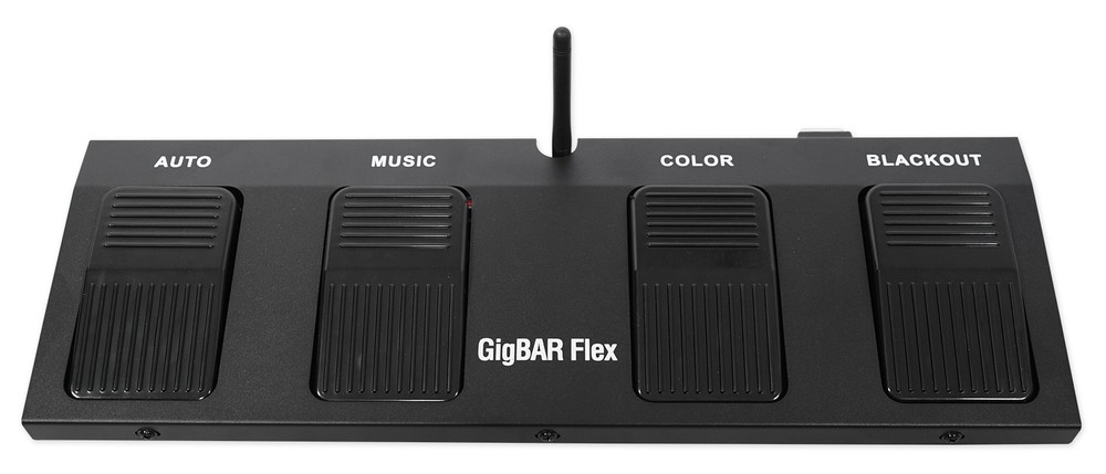 Chauvet DJ GigBAR Flex Lighting System w/Derby+Par Lights+Footswitch+Controller