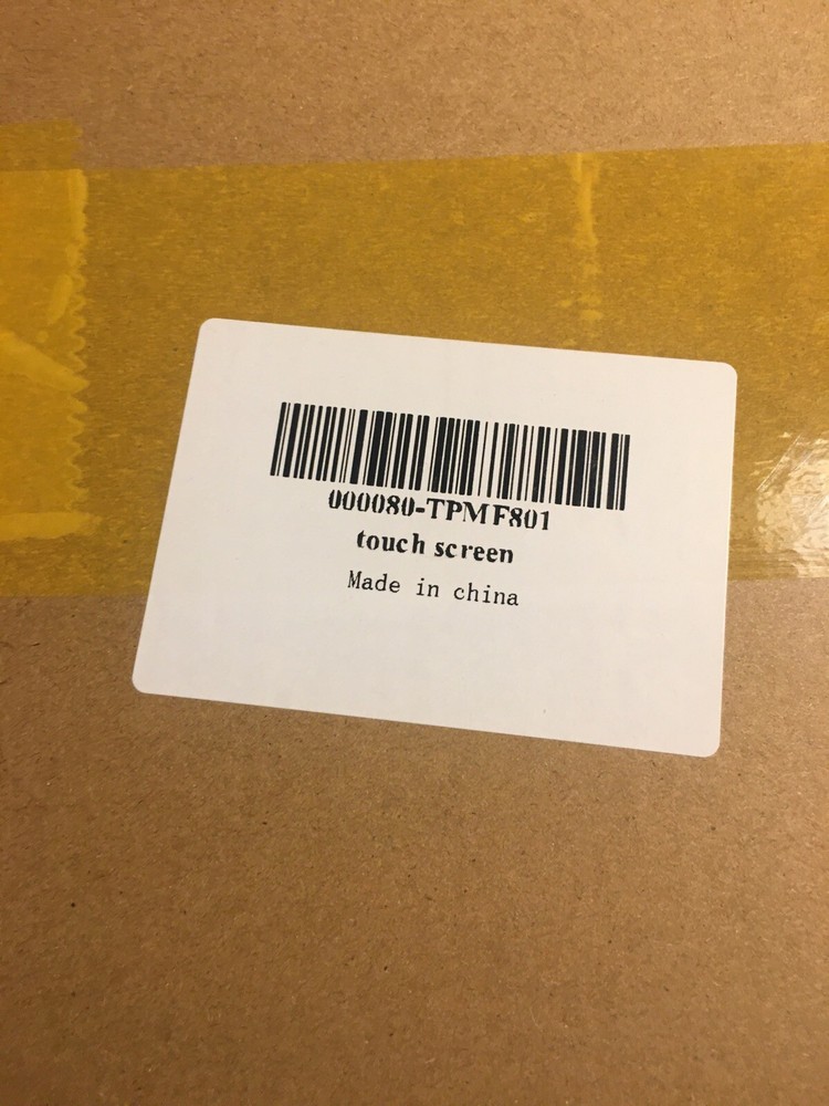 TMPMF801 8 INCH TOUCH SCREEN WF-801-079F 20150611 W/TOOL KIT