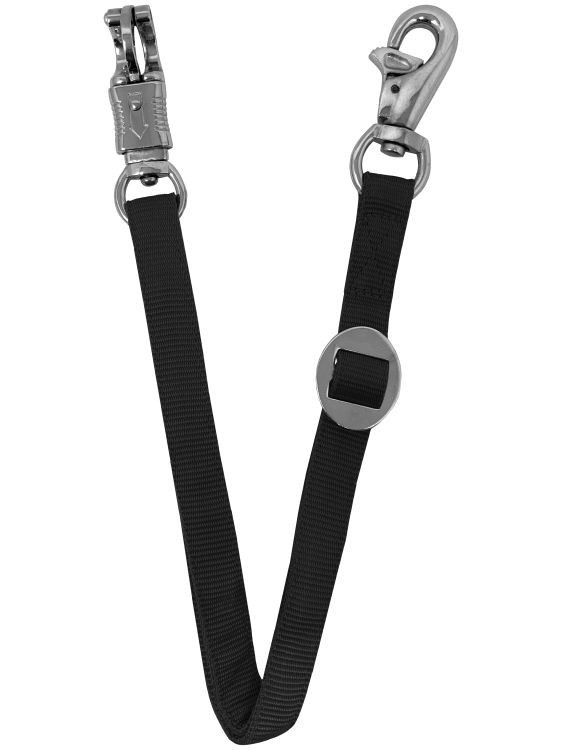 TRAILER TIE Fully Adjustable Nylon Quick Release Panic Snap & Bull Snap
