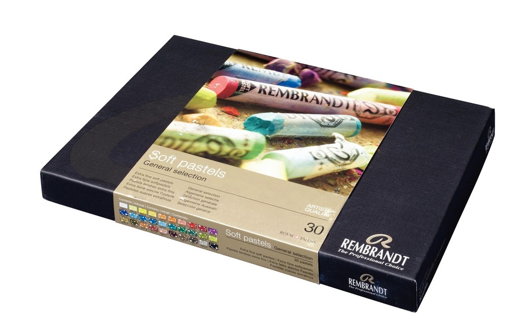 Rembrandt Soft Pastel Set, 30 Pieces