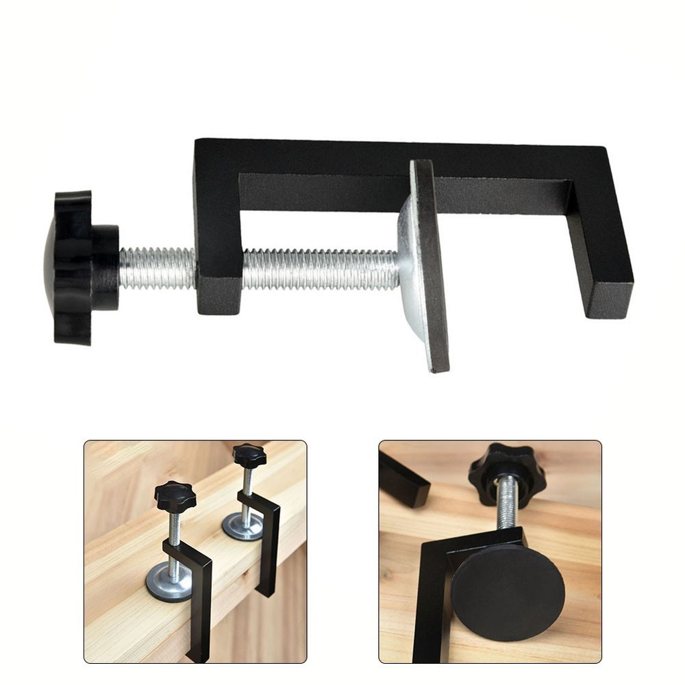 Portable Reversed For Woodworking C Clamp for Efficient Cutting and Drilling