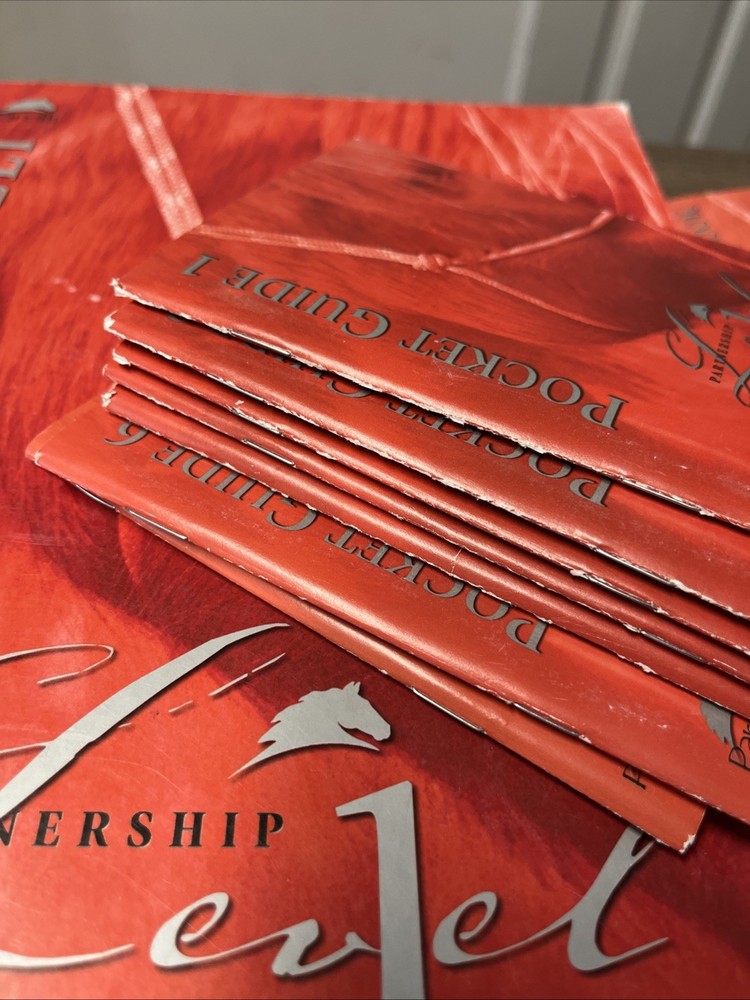 Parelli Partnership Level 1 Training Natural Horsemanship Program Set. Read.