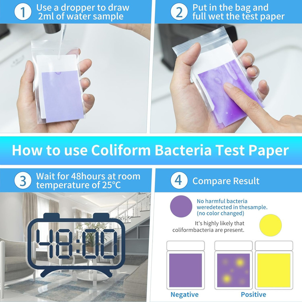 Water Testing Kits 125 Testing Strip 20 in 1 Complete Test Kits