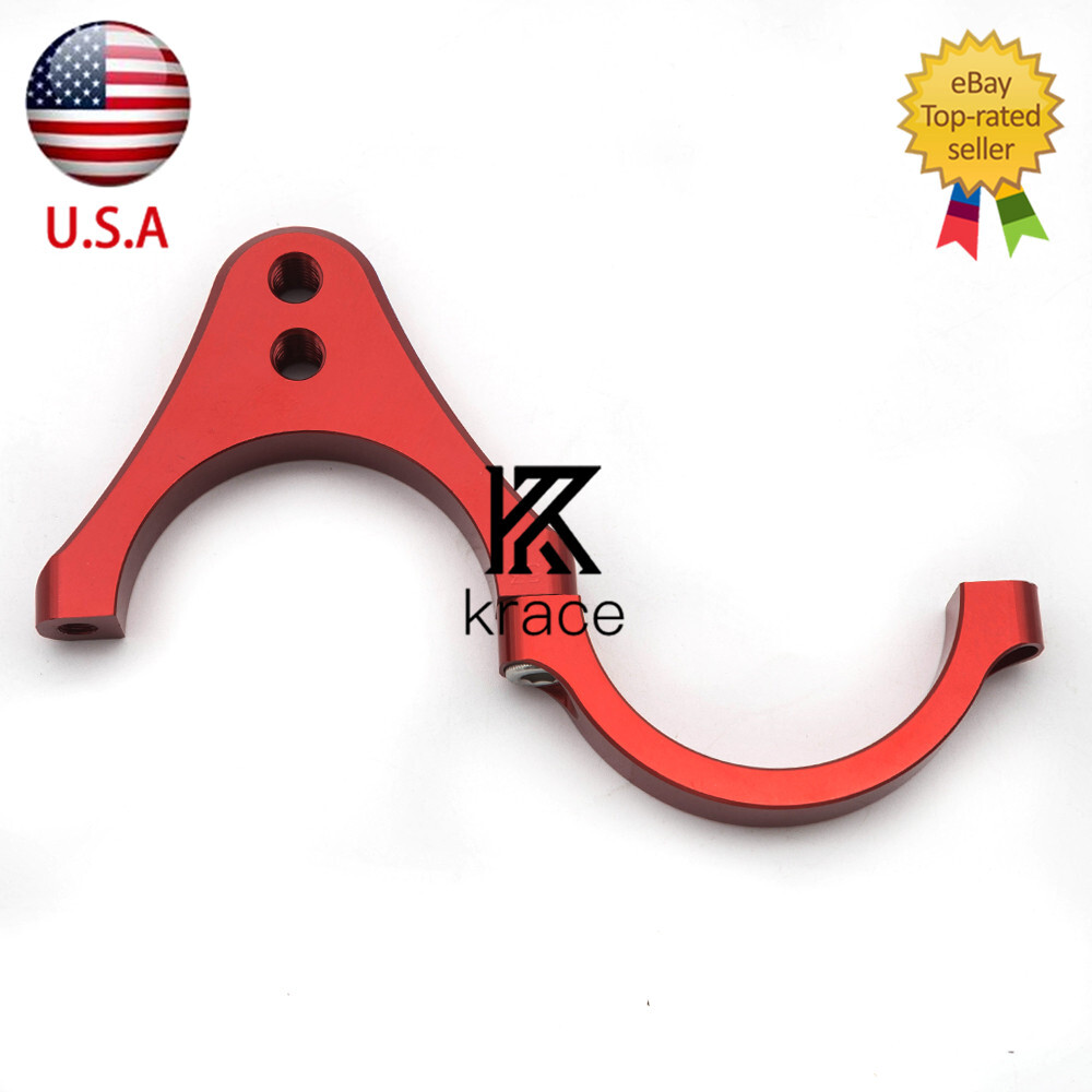 50mm Front Universal CNC Steering Damper Fork Frame Mount Clamp 1pcs Aluminum