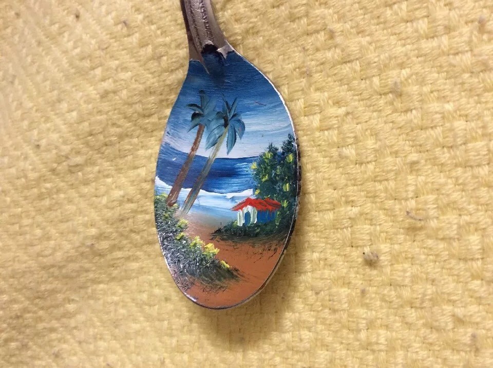 Hand Painted Spoon