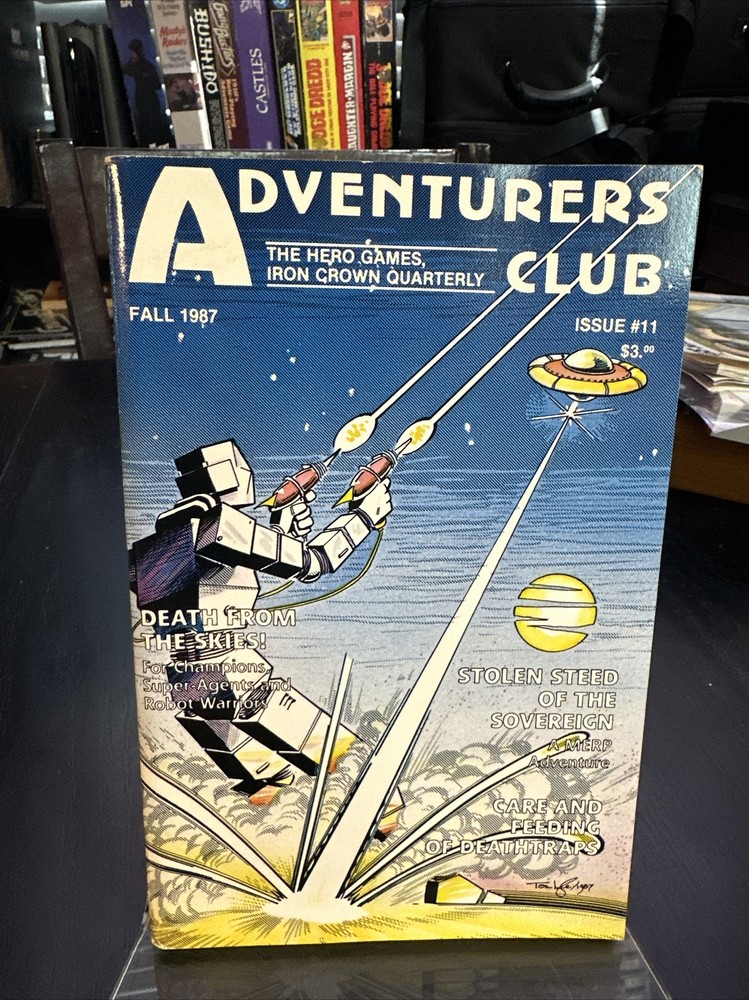 Adventurers Club Fall 1987 Issue #11 Iron Crown
