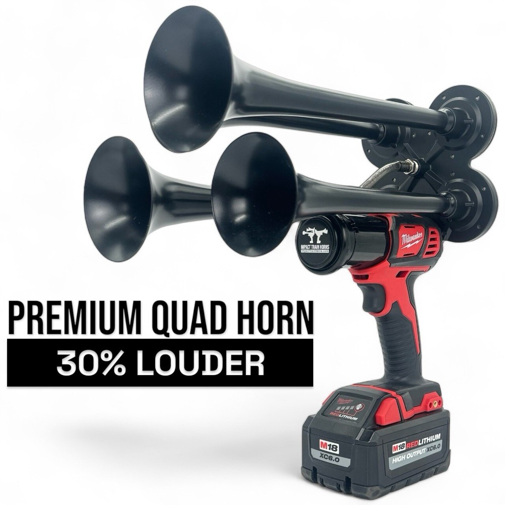 Milwaukee Impact Drill M18 Train Horn + Wireless Remote Control