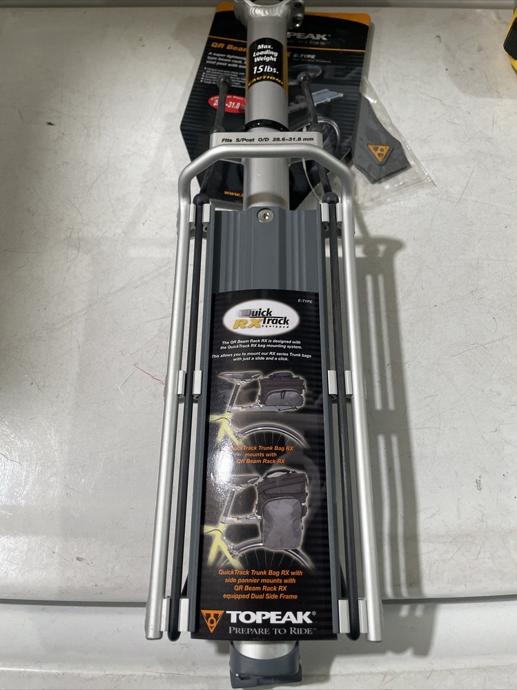 Topeak QR Beam Rack RX Bicycle Rack (E Type)