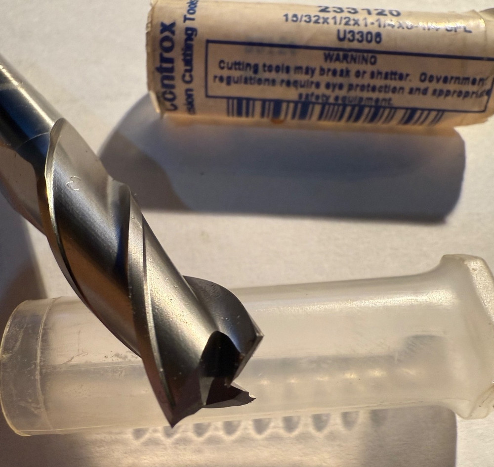 Controx Cobalt 15/32 3Fl Endmill #233120