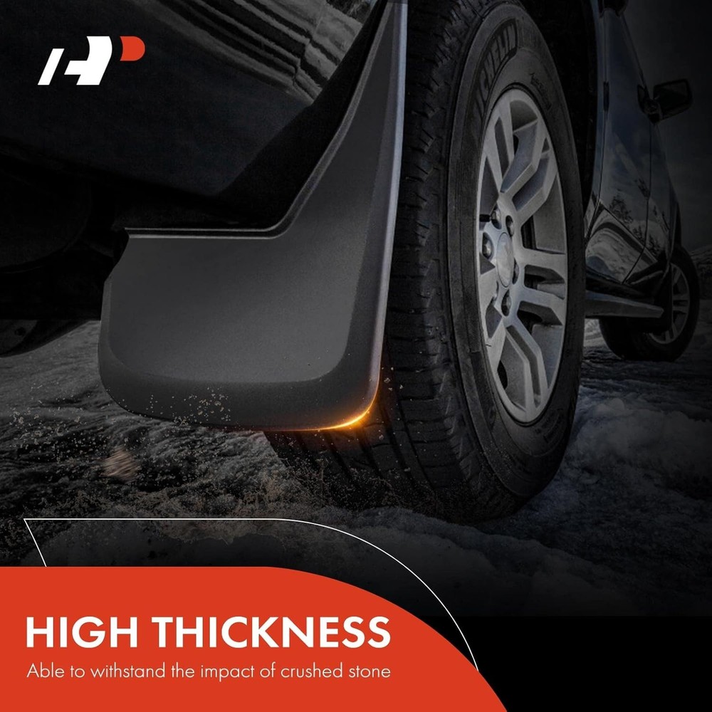 Mud Flaps Splash Guards Front and Rear Vehicle Protection