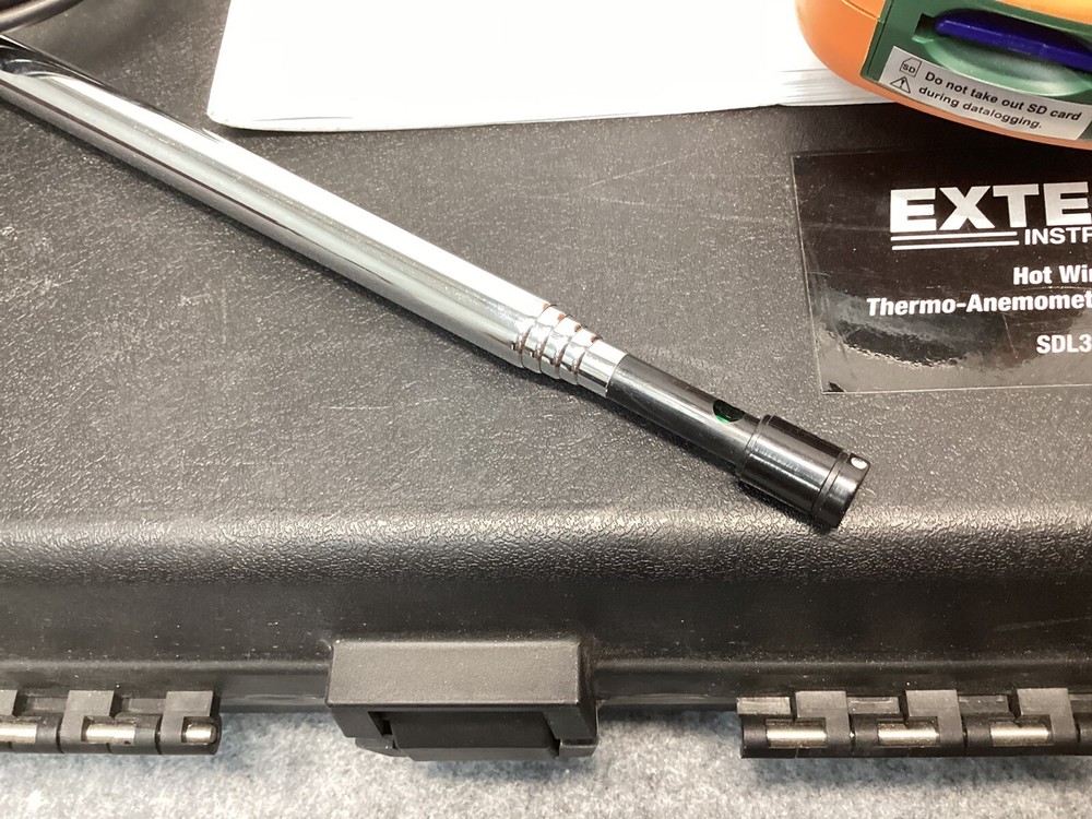 Extech SDL350 Hot Wire Thermo-Anemometer and Datalogger