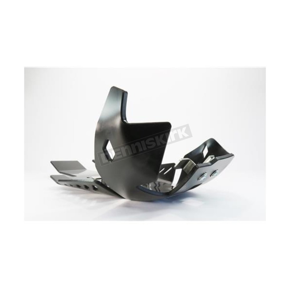 T.M. Designworks Full Coverage Skid Plate w/Link Guard - YALG-254-BK