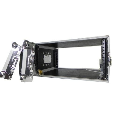 Prox Cases X-4UE -Deluxe 14" Deep 19" Width Amp Effects Rack Flight Hard Case