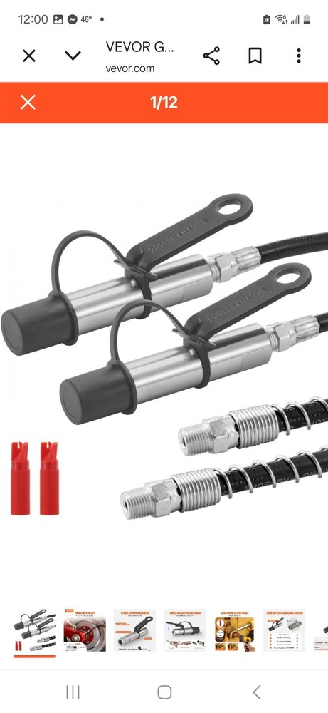 Vevor Locking Grease Coupler TH-46-7C