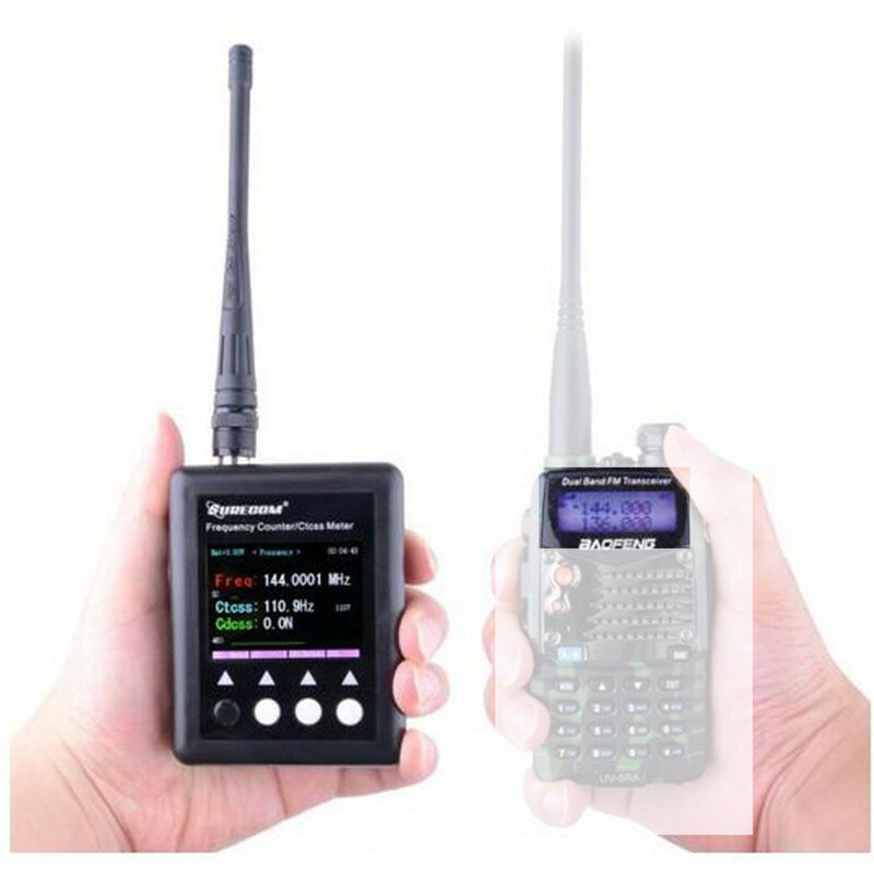 SURECOM SF401-Plus Frequency Counter/meter with CTCCSS/DCS Decoder 27Mhz-3GMhz