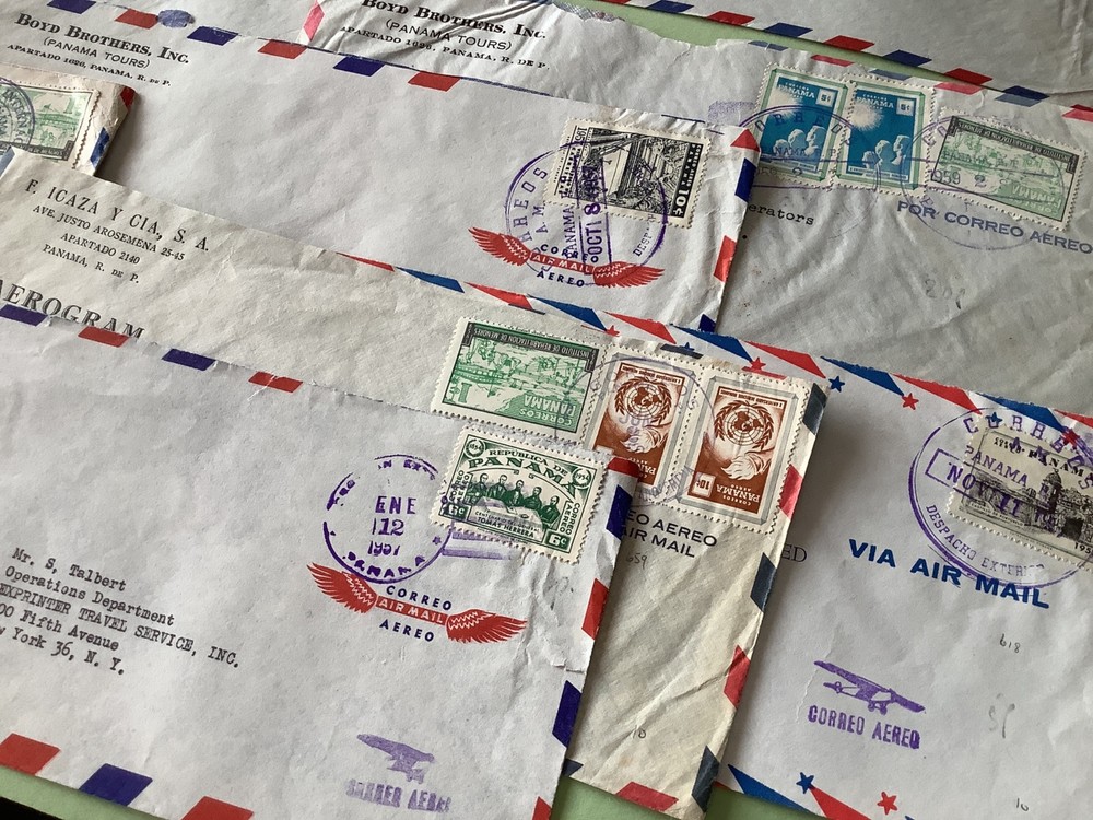 Panama collection of 14 postal items Ref A838